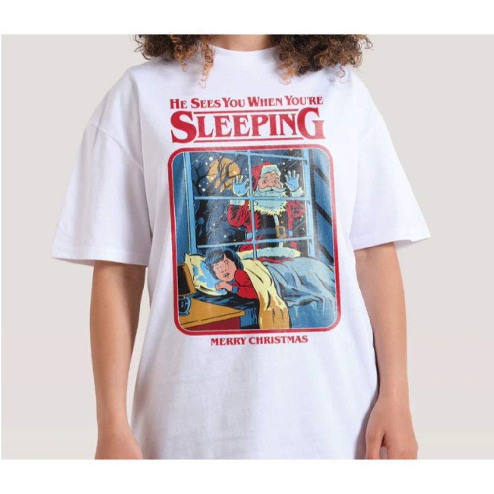 He Sees You When You_re Sleeping Shirts